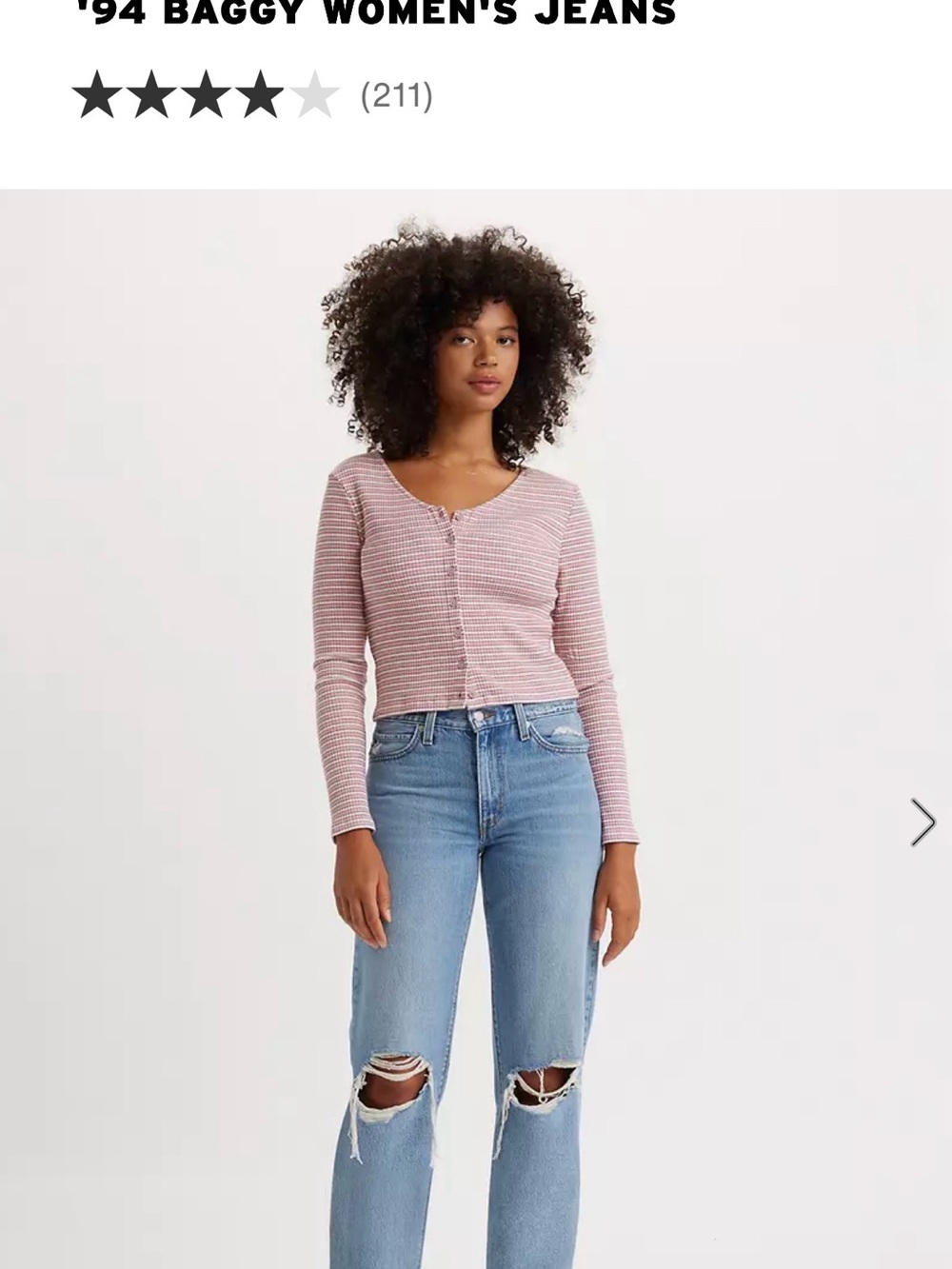 Levi's 94 Baggy Jeans